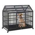 TitanGuard 52-Inch Escape-Proof Heavy Duty Dog Crate