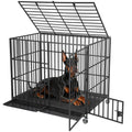 IronPaw 54-Inch Heavy Duty Escape-Proof Dog Kennel